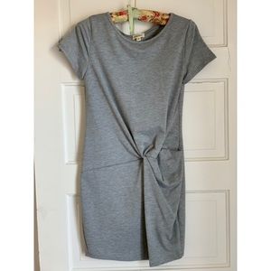 Grey T-shirt dress